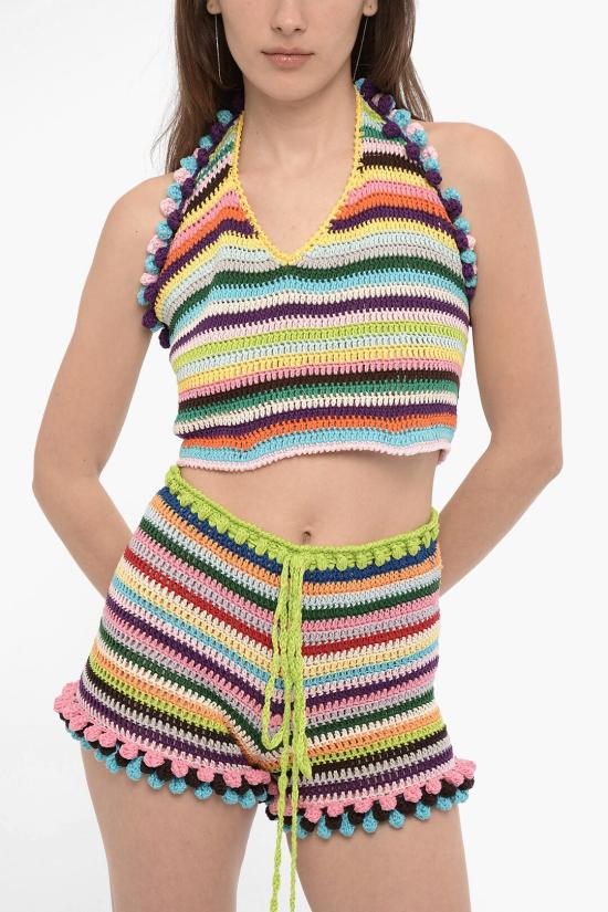  마티미 민소매 티셔츠 ALBERNIACO MU Multicolor