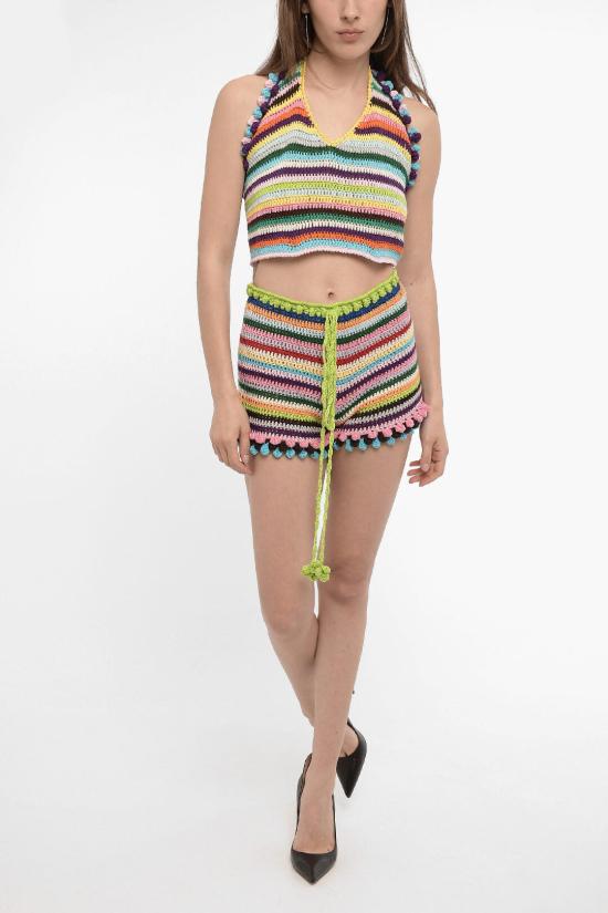  마티미 민소매 티셔츠 ALBERNIACO MU Multicolor - MATIMI