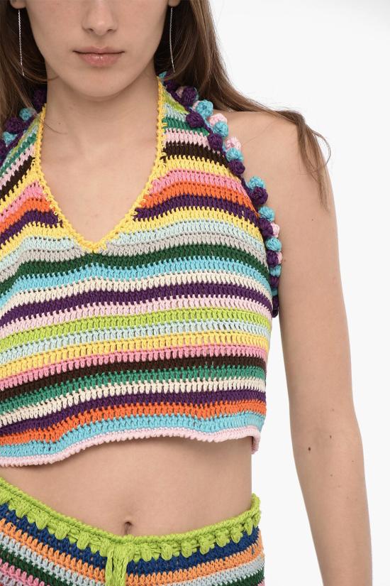  마티미 민소매 티셔츠 ALBERNIACO MU Multicolor - MATIMI