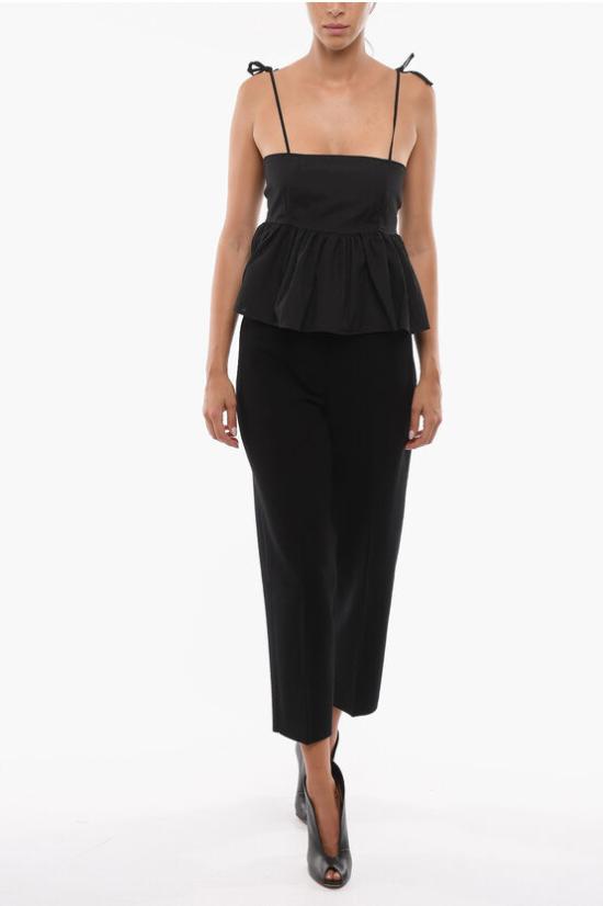  에어론 스트레이트 팬츠 PA203 406 001 Black - AERON