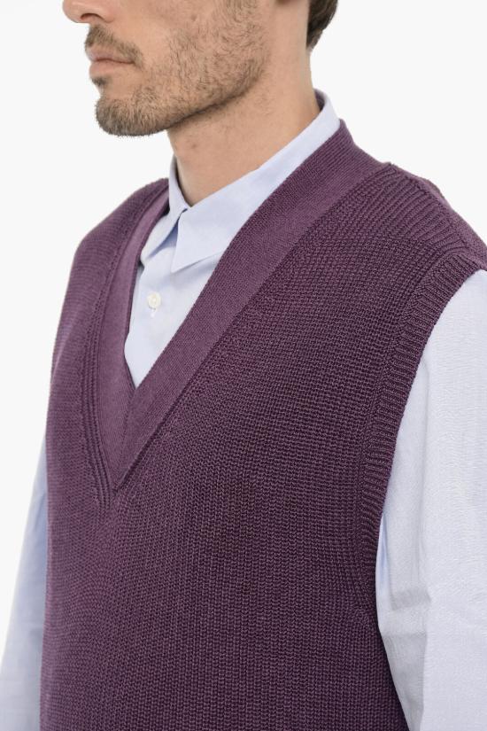  피티제로우노 니트 베스트 TL4SGT010GEG04MG 0780 Violet - PT01