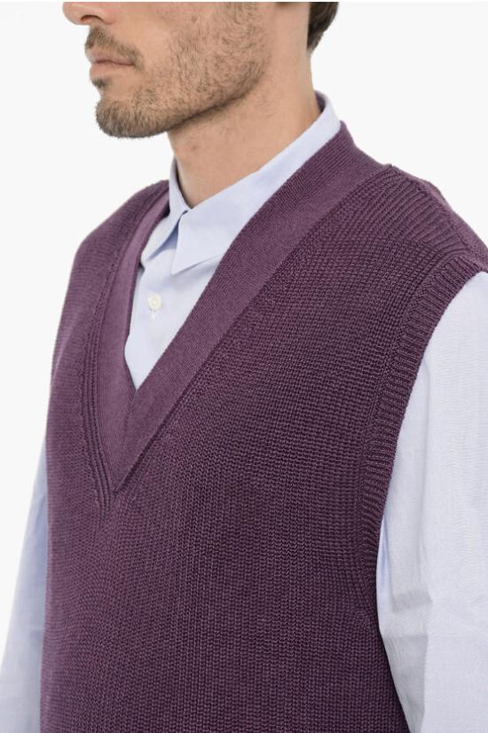  피티제로우노 니트 베스트 TL4SGT010GEG04MG 0780 Violet - PT01