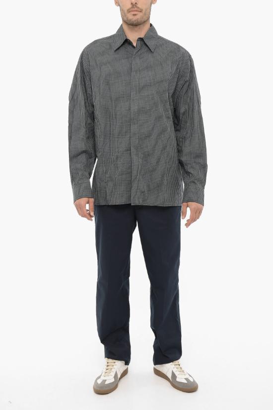  아더에러 긴팔 셔츠 BMADSSSH0103CKCO CHECK Gray - ADER ERROR