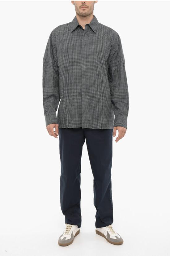  아더에러 긴팔 셔츠 BMADSSSH0103CKCO CHECK Gray - ADER ERROR