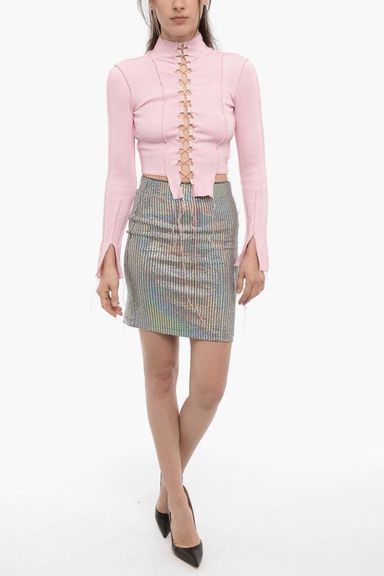  줄퍼 터틀넥 JAJT10VI BL Pink - JULFER