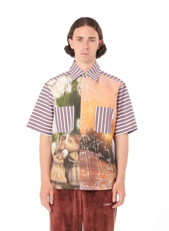  라스벳 반팔 셔츠 PACC14B101 1 PRINT