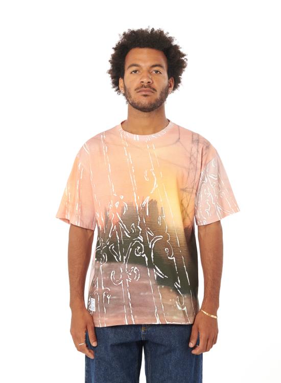  라스벳 반팔 티셔츠 PACC14T103 1 PRINT