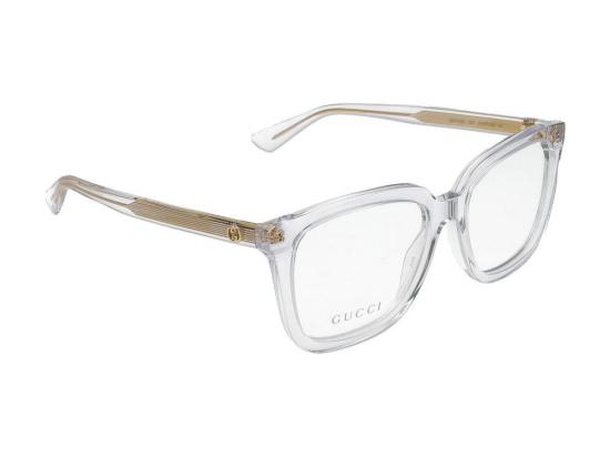  구찌 안경 GG1319O 003 CRYSTAL CRYSTAL TRANSPARENT - GUCCI