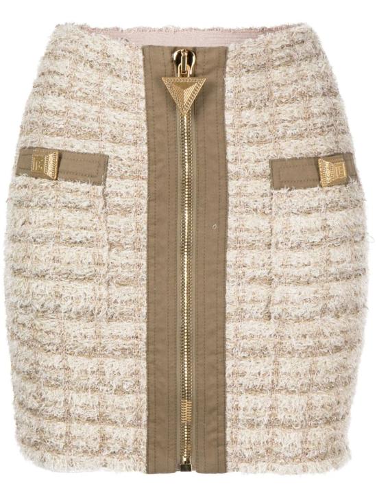  발망 스커트 AF1LB012 KD77 GCC MULTI BEIGE Beige