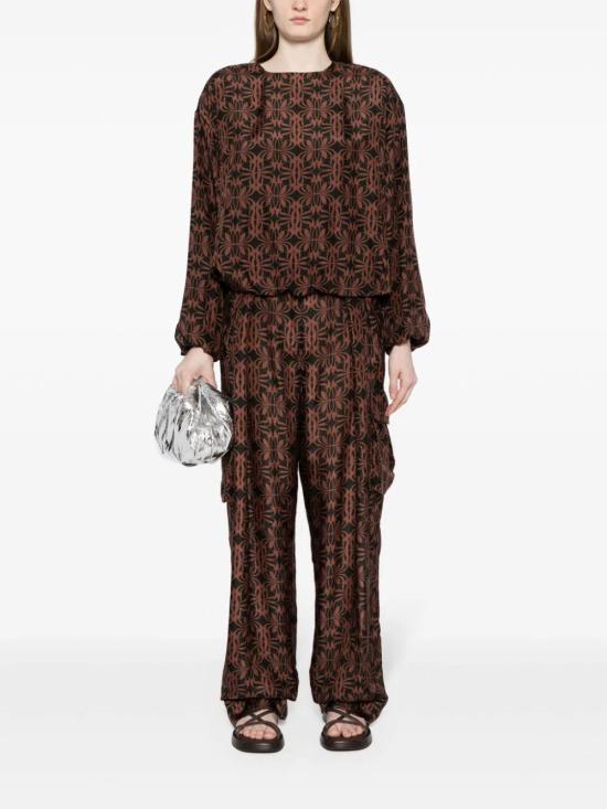  드리스 반 노튼 스트레이트 팬츠 241 010919 8164 900 BLACK - DRIES VAN NOTEN