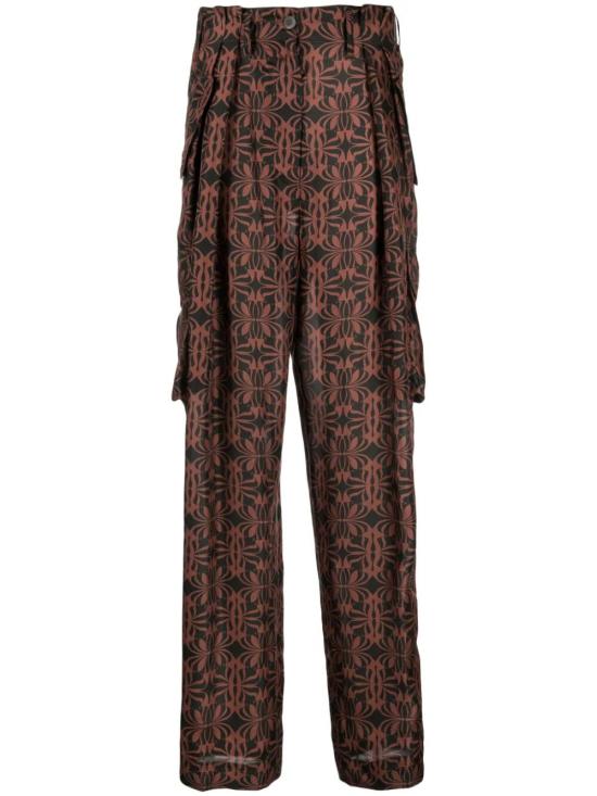  드리스 반 노튼 스트레이트 팬츠 241 010919 8164 900 BLACK