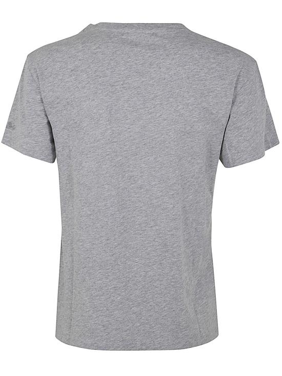  세인트바쓰 반팔 티셔츠 EMILIE 04215F 15ML EMB VEDO GRIGIA - MC2 SAINT BARTH