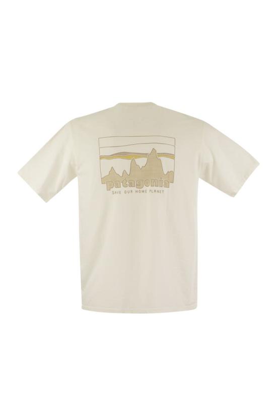  파타고니아 반팔 티셔츠 37534 BCW WHITE - PATAGONIA