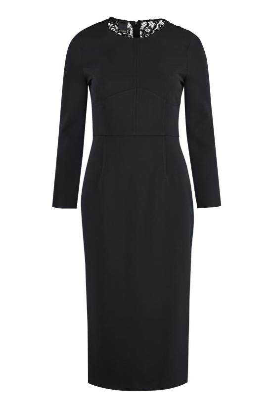  핑코 롱 원피스 101759A0HL Z99 Black