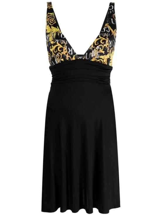  베르사체 미디 원피스 74HAO909 JS162 G89 Black