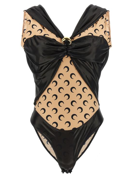  마린세르 바디수트 티셔츠 WTO393BK99 Black