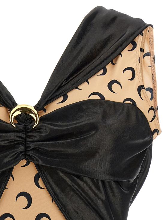  마린세르 바디수트 티셔츠 WTO393BK99 Black - MARINE SERRE