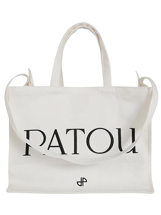  파투 토트백 AC0450076001W 001W WHITE - PATOU