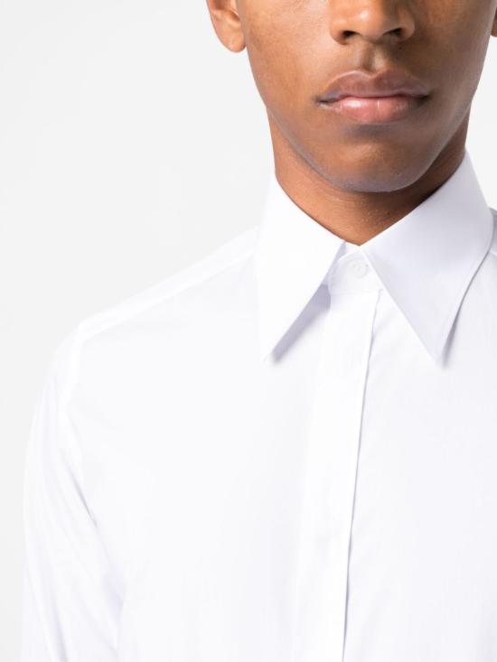  돌체앤가바나 긴팔 셔츠 G5JL8T GG865 W0800 BIANCO - DOLCE & GABBANA
