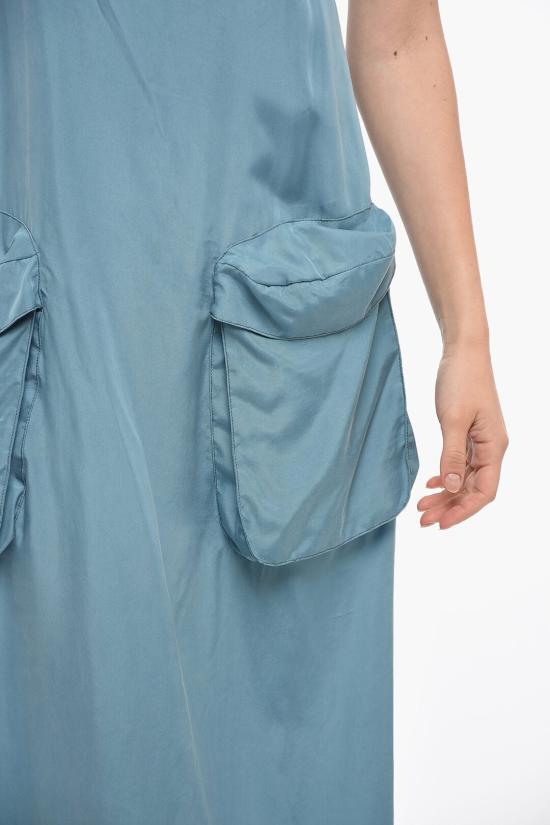  써네이 롱 원피스 CRTWWDRE020VIS002 0049 Light blue - SUNNEI