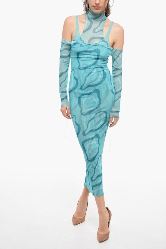  줄퍼 롱 원피스 JASL30NY OC Light blue