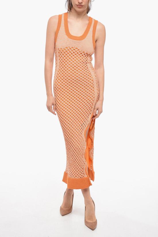  피에이치5 롱 원피스 SS23DR027VI OC Orange