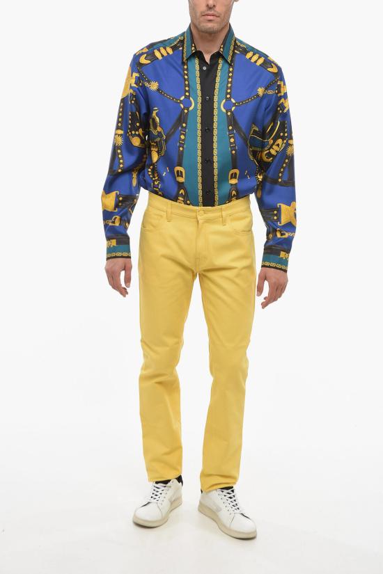  라프 시몬스 트레이닝/조거 팬츠 231M3100015 Yellow - RAF SIMONS