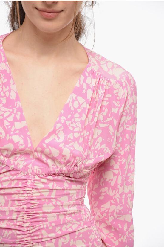  이자벨마랑 숏 원피스 RO0058FA A1J02I 40PK Pink - ISABEL MARANT