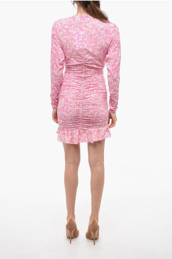  이자벨마랑 숏 원피스 RO0058FA A1J02I 40PK Pink - ISABEL MARANT