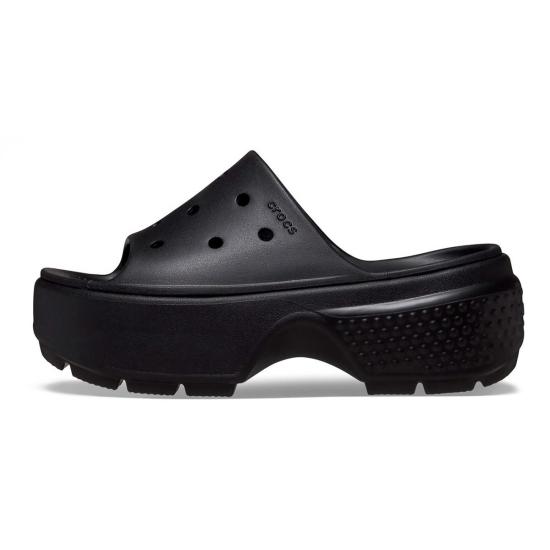  크록스 샌들 209346 STOMP SLIDE BLACK - CROCS