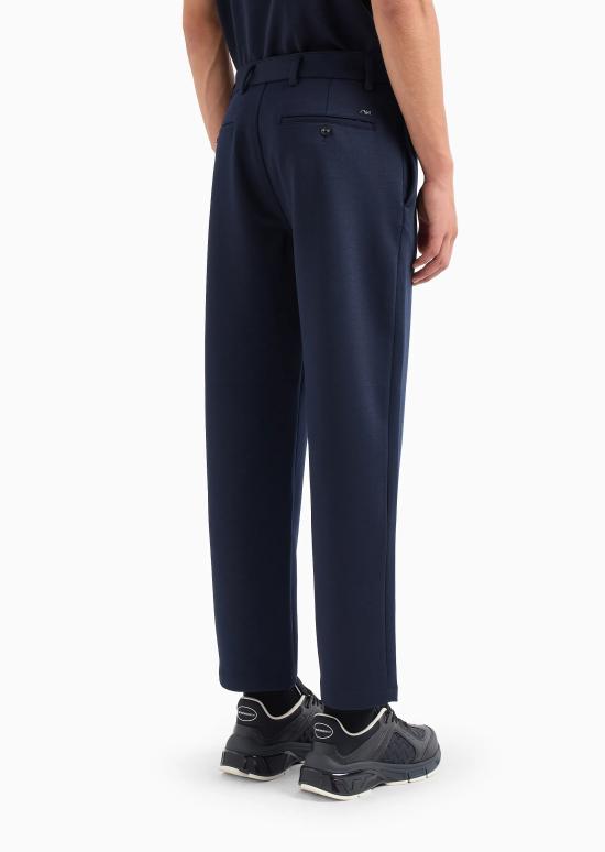  엠포리오 아르마니 스트레이트 팬츠 6R1P62 1JOBZ 09B3 Blu navy - EMPORIO ARMANI