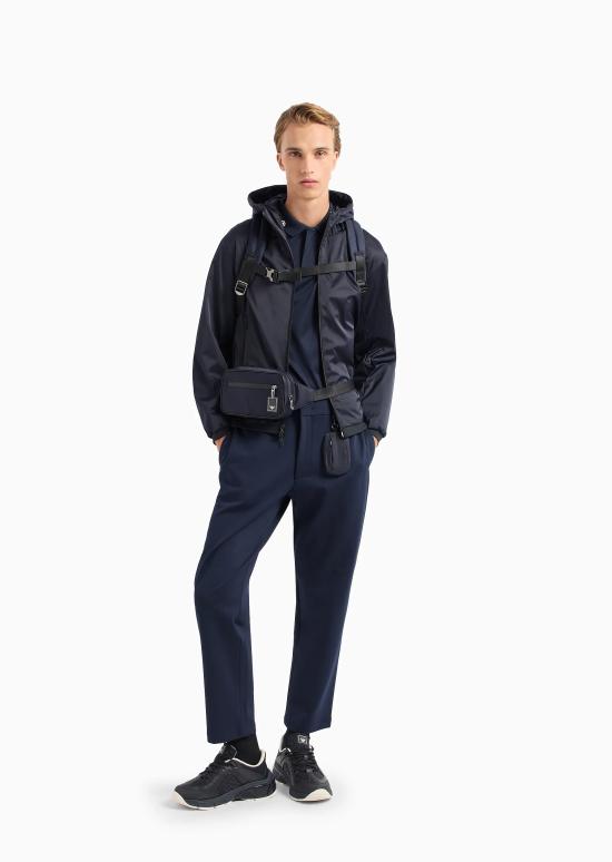  엠포리오 아르마니 스트레이트 팬츠 6R1P62 1JOBZ 09B3 Blu navy - EMPORIO ARMANI