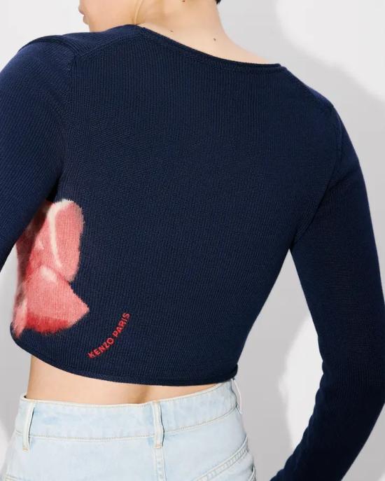  겐조 가디건 FE52CA4573BM 77 Midnight - KENZO