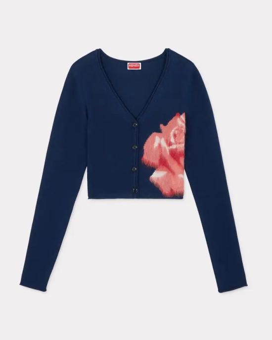  겐조 가디건 FE52CA4573BM 77 Midnight