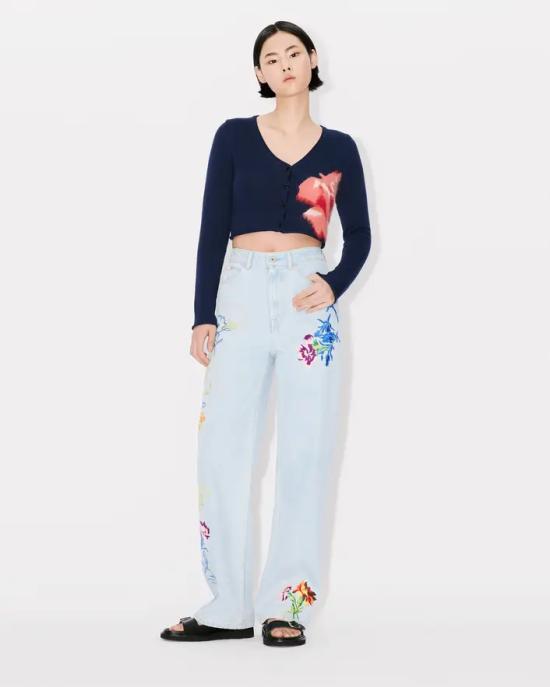  겐조 가디건 FE52CA4573BM 77 Midnight - KENZO