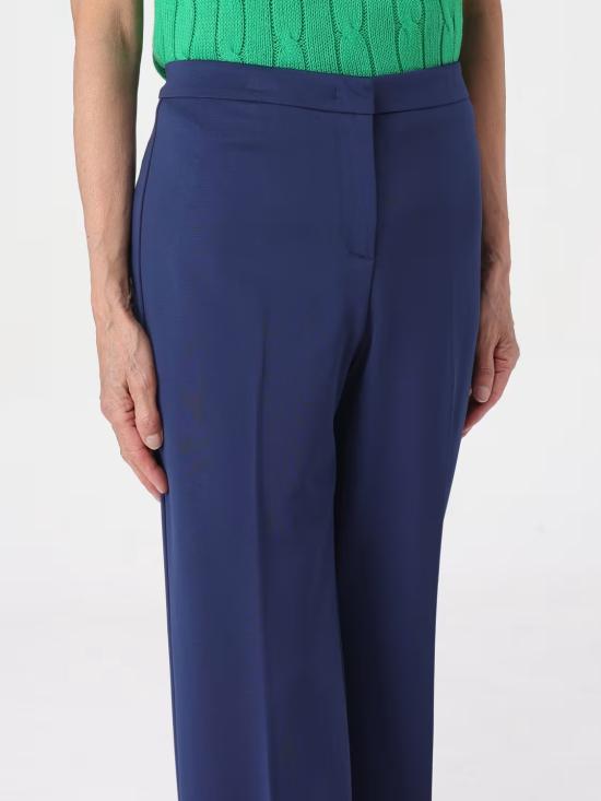  핑코 스트레이트 팬츠 100054A0HM G57 Blue - PINKO