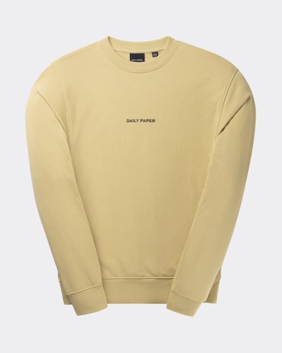  데일리 페이퍼 긴팔 티셔츠 SHIELD CROWD RELAXED SWEATER 2411066 TAOS BEIGE