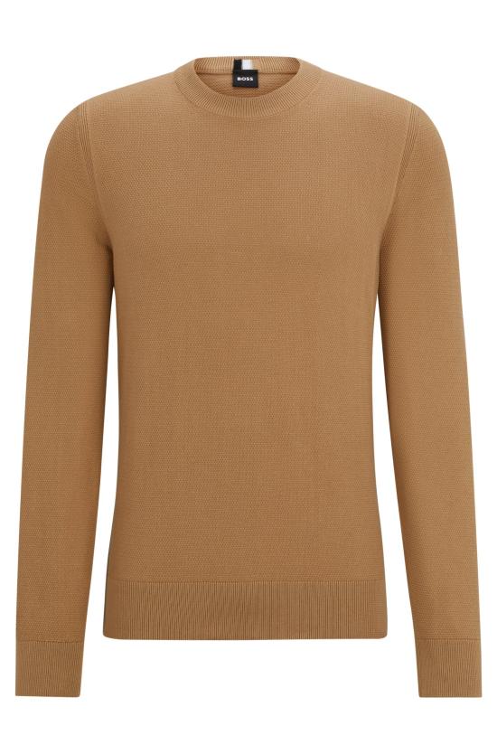  보스 스웨터 50506022 10255187 01 Dark beige