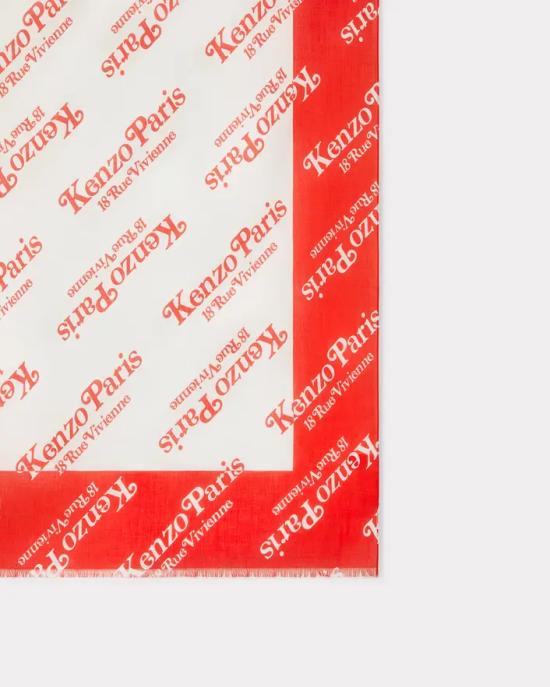  겐조 머플러/스카프 FE58EU720PED 21 Medium red - KENZO