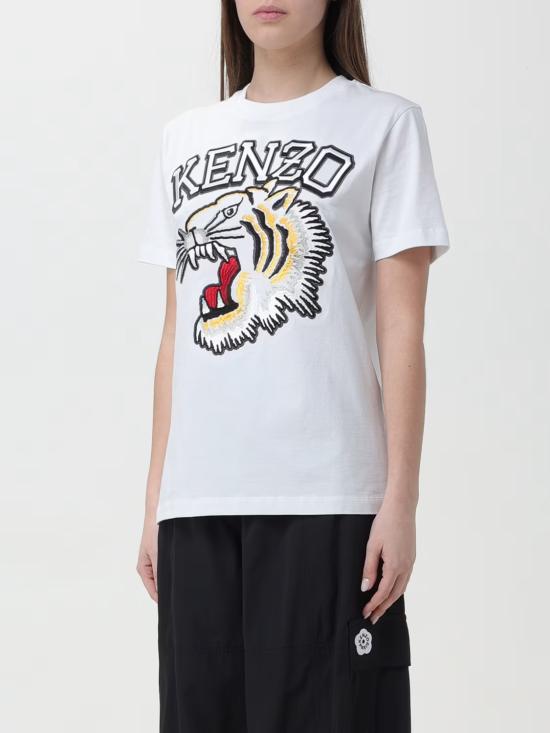  겐조 반팔 티셔츠 FE52TS1164SG 02 Beige - KENZO