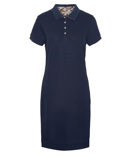  바버 미디 원피스 LDR0416 LDR NY12 NAVY PRIMROSE HESSIAN