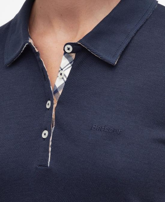  바버 미디 원피스 LDR0416 LDR NY12 NAVY PRIMROSE HESSIAN - BARBOUR