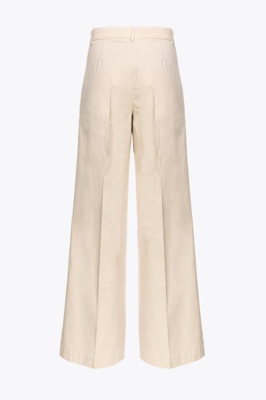  핑코 트레이닝/조거 팬츠 102205A1OA Q25 Beige - PINKO