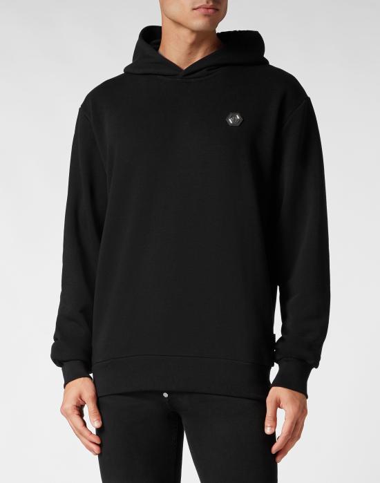  필립 플레인 긴팔 티셔츠 MJB2721 PJY002N Black - PHILIPP PLEIN