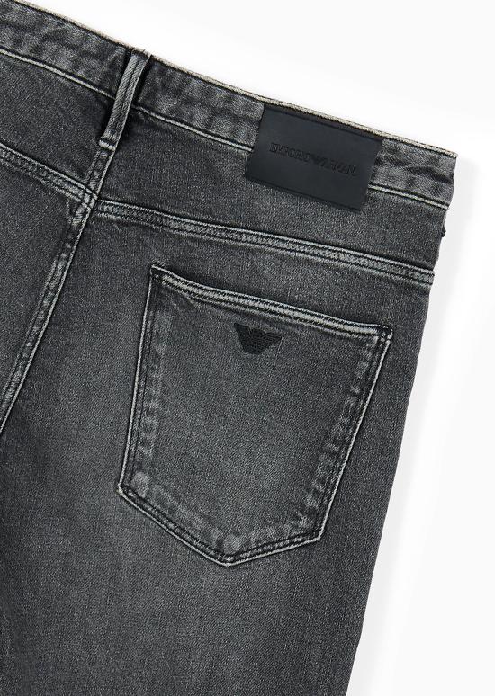  엠포리오 아르마니 데님 팬츠 6R1J06 1D05Z 0006 Denim black - EMPORIO ARMANI