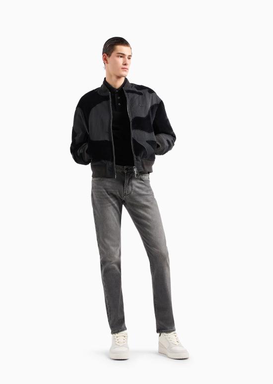  엠포리오 아르마니 데님 팬츠 6R1J06 1D05Z 0006 Denim black - EMPORIO ARMANI