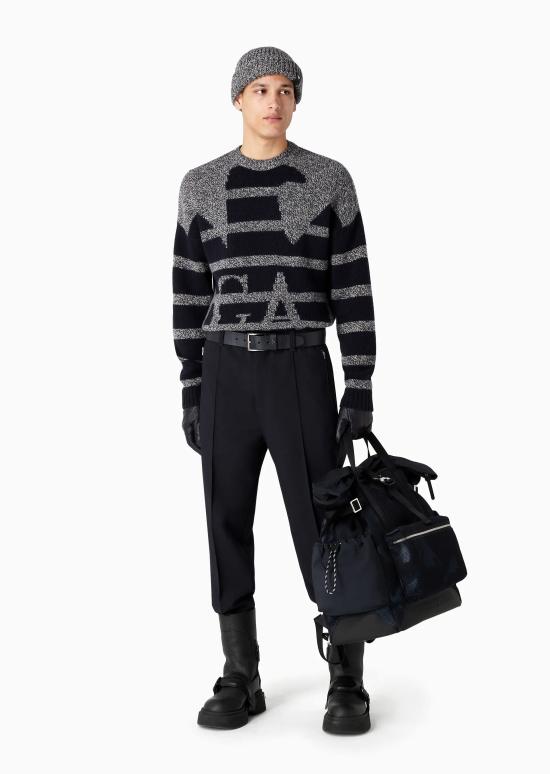  엠포리오 아르마니 스트레이트 팬츠 6R1P74 1NFTZ 0920 Blu navy - EMPORIO ARMANI