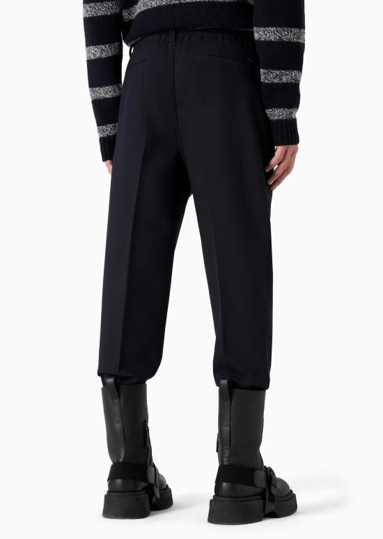  엠포리오 아르마니 스트레이트 팬츠 6R1P74 1NFTZ 0920 Blu navy - EMPORIO ARMANI