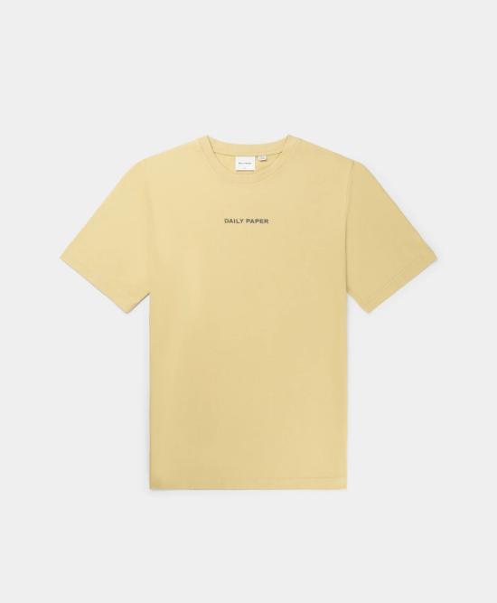  데일리 페이퍼 반팔 티셔츠 LOGOTYPE T SHIRT 2412014 TAOS BEIGE