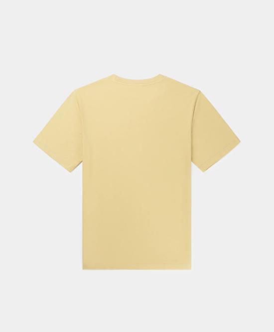  데일리 페이퍼 반팔 티셔츠 LOGOTYPE T SHIRT 2412014 TAOS BEIGE - DAILY PAPER